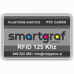 Plastične kartice RFID 125Khz