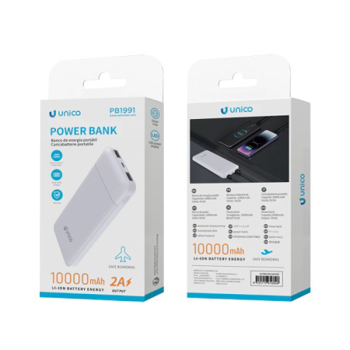 Power Bank 10000 mAh – beli + personalizacija - slika 2