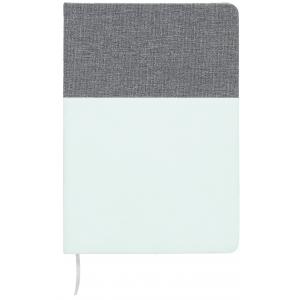 Notesnik A5 Dual – belo-siv + personalizacija