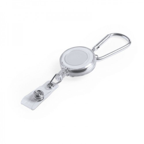 YO-YO obesek za PVC kartice – beli